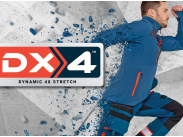 DX4 Stretch pracovní a volnočasové oděvy již nyní skladem
